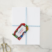 Comic Book Style Kindergeburtstag Party Vielen Dan Geschenkanhänger (Mit Garn)