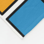 Comic Book Style Squares Fleecedecke (Ecke)