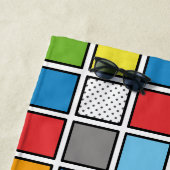 Comic Book Style Squares Strandtuch (Beispiel)