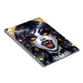 Comic Book Style Vampire Halloween-Party Notizblock (Rechte Seite)