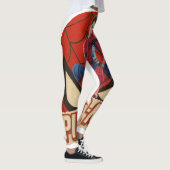 Comic-Book-Superheld Leggings (Rechts)