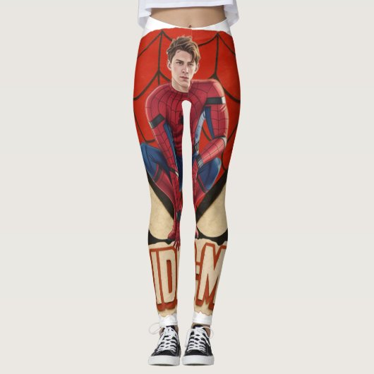 Comic-Book-Superheld Leggings (Vorderseite)