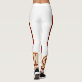 Comic-Book-Superheld Leggings (Rückseite)
