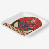 Comic-Book-Superheld Pappteller (Gewinkelt)