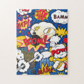 Comic-Book-Superheld Puzzle (Vertikal)