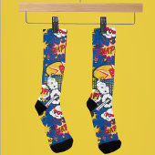 Comic-Book-Superheld Socken