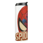 Comic-Book-Superheld Thermosbecher (Nach links gedreht)