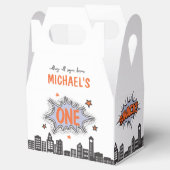 Comic Book Superhero Gable Gevor Box Geschenkschachtel (Geöffnet)