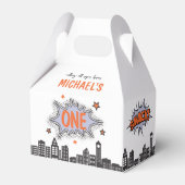 Comic Book Superhero Gable Gevor Box Geschenkschachtel (Vorderseite)