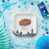 Comic Book Superhero Geburtstag Pappteller (Party)