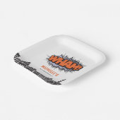 Comic Book Superhero Geburtstag Pappteller (Gewinkelt)