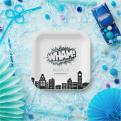 Comic Book Superhero Geburtstag Pappteller (Party)