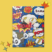 Comic Book Superhero  Puzzle