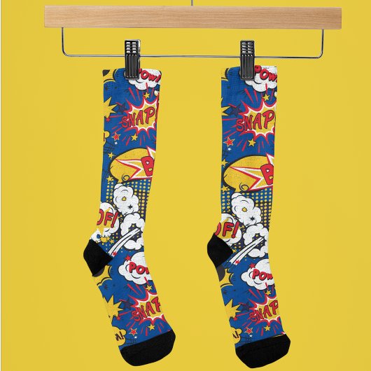 Comic Book Superhero Socken
