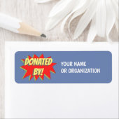 Comic Book Superhero Spendensticker (Insitu)