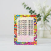 COMIC BOOK SUPERHERO WEDD BEGLEITKARTE (Stehend Vorderseite)