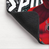 Comic-Book-Web-Held-Maustastaturpad - Rot maskiert Mousepad (Ecke)
