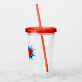 Comic Book WOW! Acryltrinkbecher (Links)