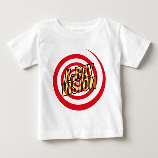 Comic Book X-RAY VISION Baby T-shirt (Vorderseite)