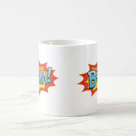 Comic Boom! Kaffeetasse (Mittel)