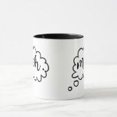 Comic Bubble Meh Kaffee Tasse (Zentrum)