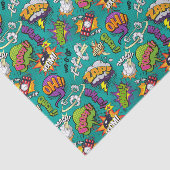 Comic Bubbles Seidenpapier (Ausschnitt)