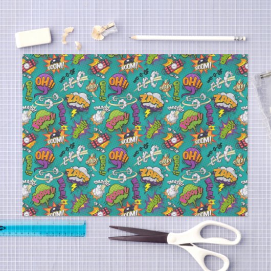 Comic Bubbles Seidenpapier (Handwerk)