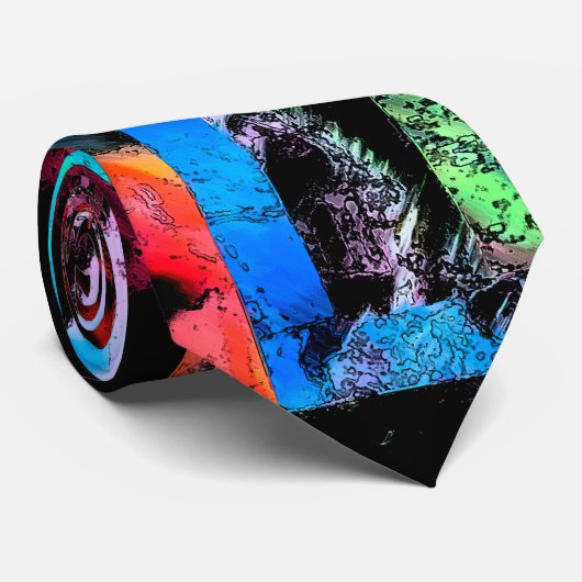 Comic-Buch-Art-Entwurf - Krawatte (Gerollt)