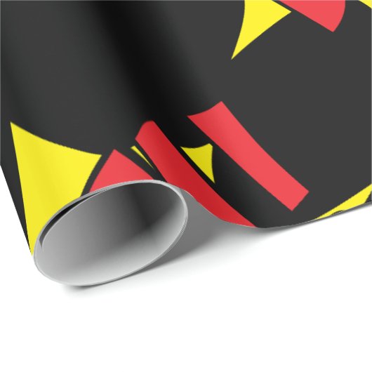 Comic-Buch-Boom! Geschenkpapier (Rolleneckpunkt)