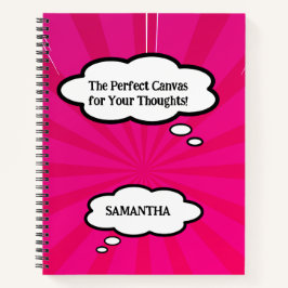 Comic-Buch cool niedliche einzigartige Trend-Graph Notizblock