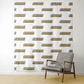 Comic Buch feiert Muster Weißes Foto Hintergrund Wandteppich (Beispiel)