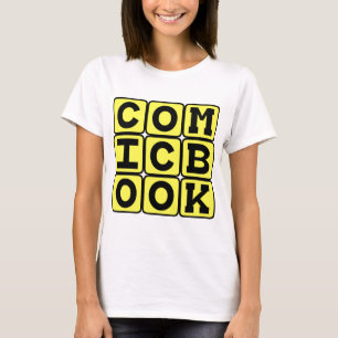 Comic Buch, Grafik T-Shirt