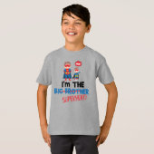 Comic Buch großer Bruder Superheld li'l Sidekick T-Shirt (Vorne ganz)