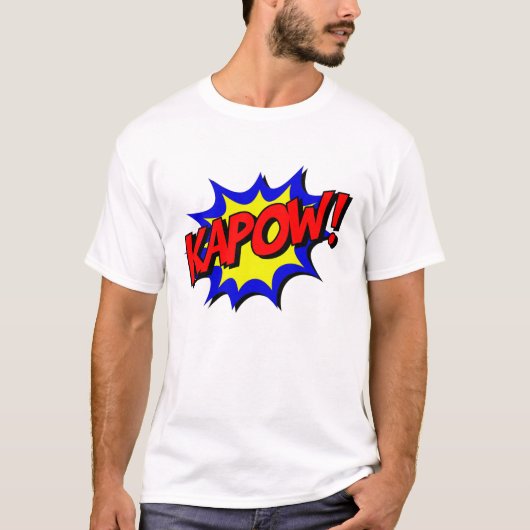 Comic Buch Kapow! T-Shirt (Vorderseite)