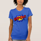 Comic Buch Kapow! T-Shirt (Vorderseite)