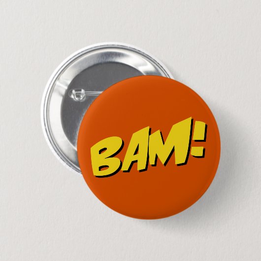 Comic-Buch-Knopf Button (Vorne & Hinten)