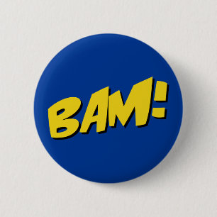 Comic-Buch-Knopf Button
