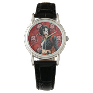 Comic-Buch-Kunst der Selbstmord-Gruppe-  Katana Armbanduhr