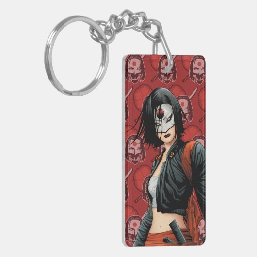 Comic-Buch-Kunst der Selbstmord-Gruppe-| Katana Schlüsselanhänger (Vorderseite links)