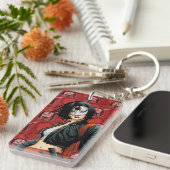 Comic-Buch-Kunst der Selbstmord-Gruppe-| Katana Schlüsselanhänger (Vorderseite rechts)