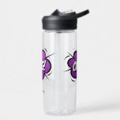 Comic Buch Kunst OMG Ausruf Personalisiert Trinkflasche (Links)