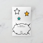 Comic-Buch PARTY! Danke zu kardieren (Innenseite)