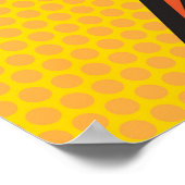 Comic Buch Pop Art ZOOM Poster (Ecke)