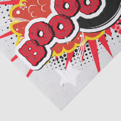 Comic Buch Pop Kunst Boom Explosion Seidenpapier (Ausschnitt)