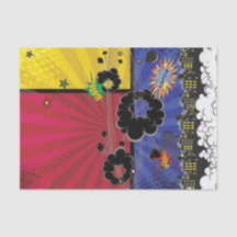 Comic Buch Pop Kunst Geburtstagsparty