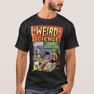 Comic-Buch-Shirt der sonderbaren Wissenschaft T-Shirt