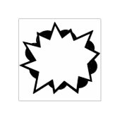 Comic Buch-Sprechblase Rubber Briefmarke Gummistempel (Prägung)