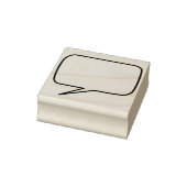 Comic Buch-Sprechblase Rubber Briefmarke Gummistempel (Stempel)