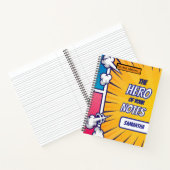 Comic Buch Superheld cool personalisierte Namen tr (Innenseite)