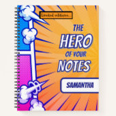 Comic Buch Superheld cool personalisierte Namen tr (Vorderseite)